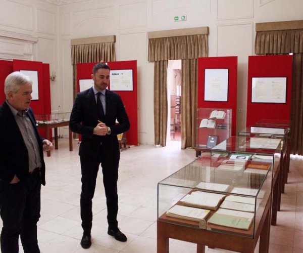 MINISTAR KULTURE ALEKSANDAR BOGDANOVIĆ POSJETIO NBCG