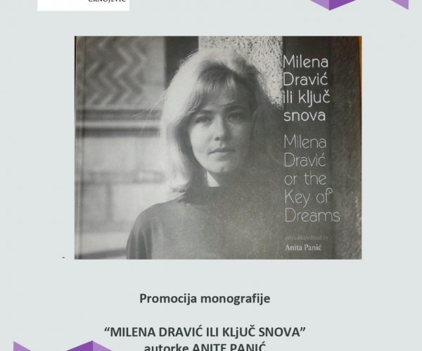 PROMOCIJA MONOGRAFIJE “MILENA DRAVIĆ ILI KLJUČ SNOVA”