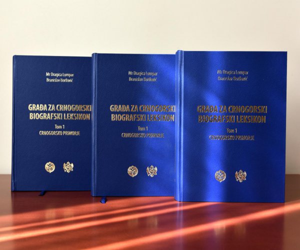 “GRAĐA ZA CRNOGORSKI BIOGRAFSKI LEKSIKON, TOM 1, CRNOGORSKO PRIMORJE”