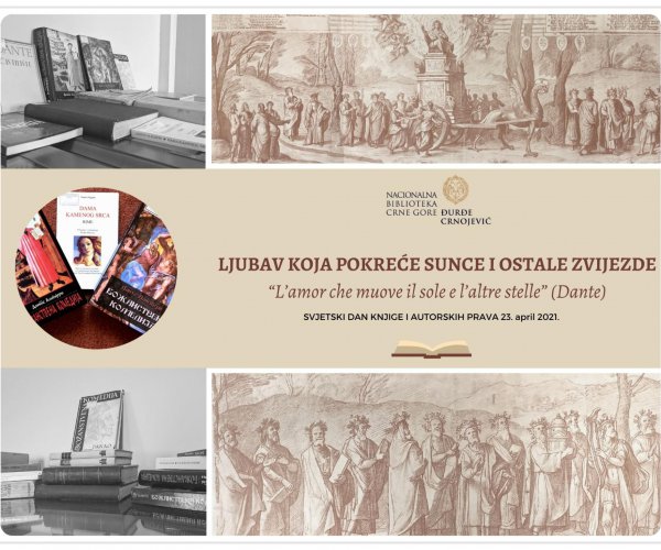 23. APRIL - SVJETSKI DAN KNJIGE I AUTORSKIH PRAVA