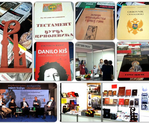 NBCG UČESTVOVALA JE NA TRI SAJMA KNJIGA ODRŽANA U CRNOJ GORI