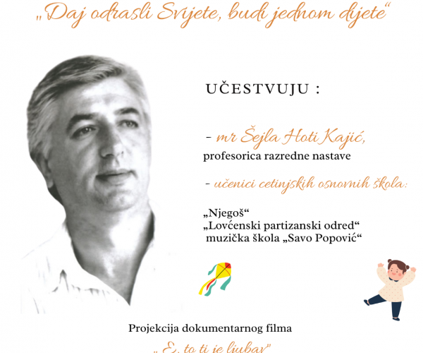 KNJIŽEVNO VEČE POSVEĆENO DRAGANU RADULOVIĆU „DAJ ODRASLI SVIJETE, BUDI JEDNOM DIJETE“