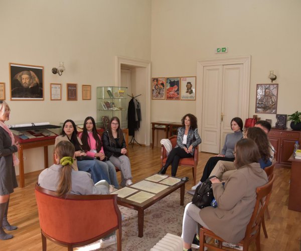 POSJETA STUDENATA MASTER STUDIJA FILOLOŠKOG FAKULTETA IZ NIKŠIĆA 