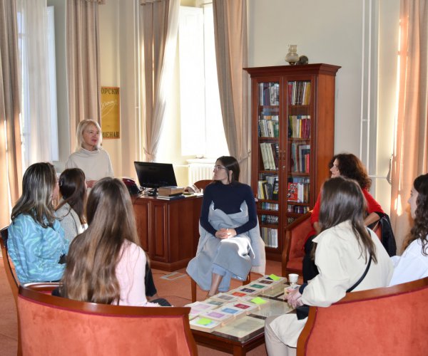 VISIT OF MASTER STUDENTS OF THE FACULTY OF PHILOLOGY FROM NIKŠIĆ