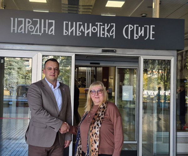 DIREKTOR NACIONALNE BIBLIOTEKE CRNE GORE U POSJETI NARODNOJ BIBLIOTECI SRBIJE